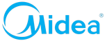 Логотип фирмы Midea в Уссурийске